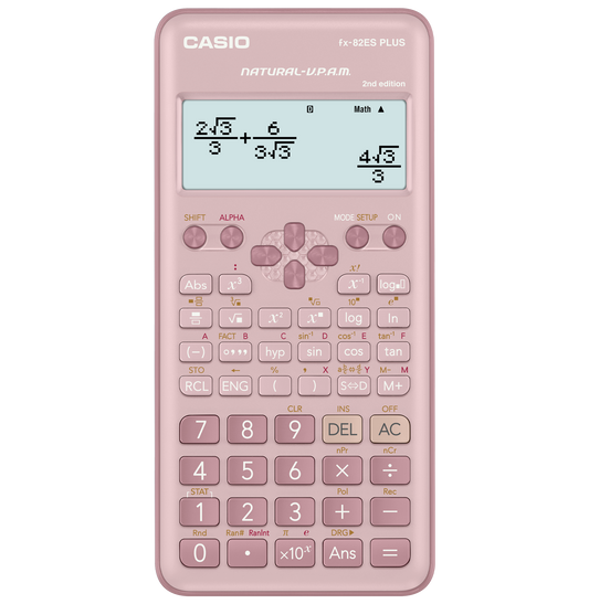 Casio FX-82ES 2nd Edition Pink